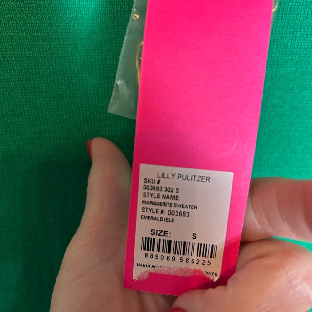 Lilly Pulitzer Teal Knit Top - Picture 3 of 9